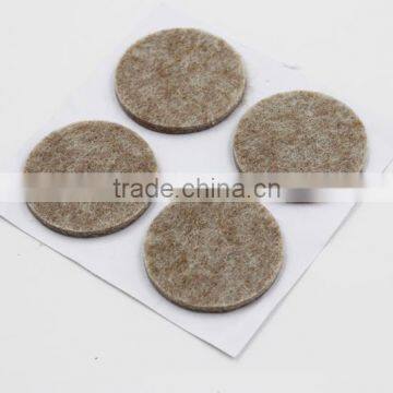 Self adhesive felt pad, chair leg floor protection