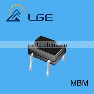 SGS verified 1000V 1A single phase bridge rectifier MB10M