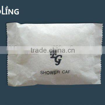 waterproof printing plastic shower cap