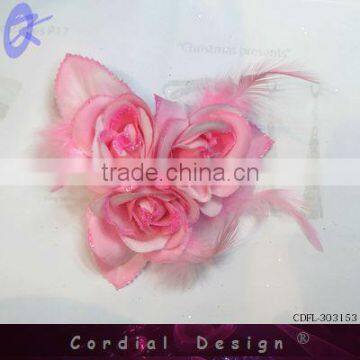 2013 High-grade feather accessories flower corsage feather headwear