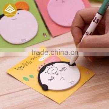 Cute Korean Kawaii Mini Sticky Pad Custome Small Memo Notebook Cute School Stationery Wholesale Cheap