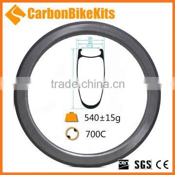 CBK SP58C 25mm wide 58mm deep dimple carbon rims 700c road bike clincher                        
                                                Quality Choice