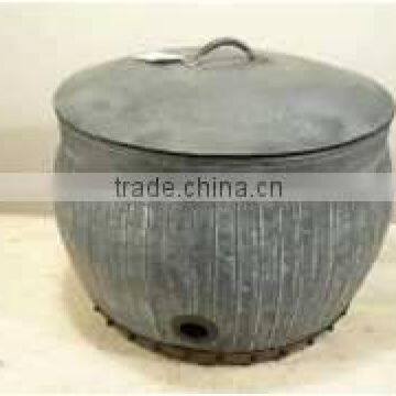 Hose bowl,garden hose bowl,Outdoor hose bowl,iron hose bowl,hose storage pot