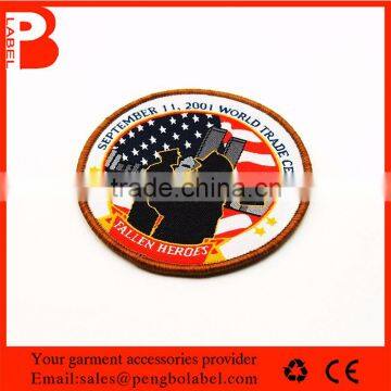 hotsale woven embroidery patch / best quality woven patch for T-shirt