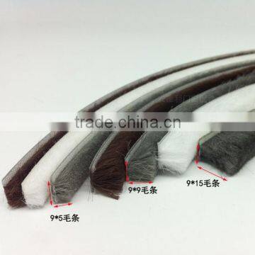 High Quality Wool Pile Weatherstripping With Fin photo-2