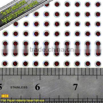 Flat Paper material laser fish eye-CF Lure-0048#