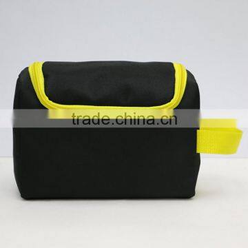 New trendy makeup bags wholesale china latest hot product black cosmetic fashion bag