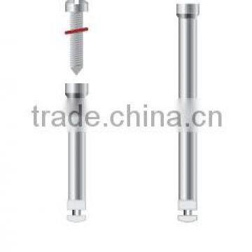 2.35mm Diameter Right Angel Stainless Steel Reinforced Mandrel