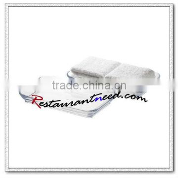 P133 Acrylic Oblong Towel Tray