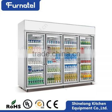 Professional Refrigeration Equipment Cold Drink Showcase Refrigerator Price