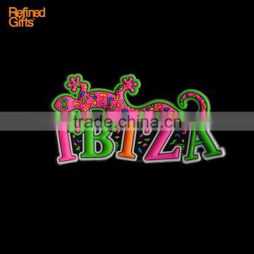 Creative IBIZA Gecko PVC Rubber 3D Fridge Magnets OEM Menufacture ECO-friendly photo-3