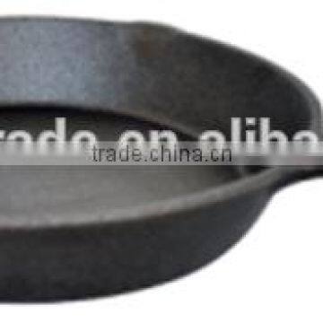 SW-S073 24x5cm cast iron pan