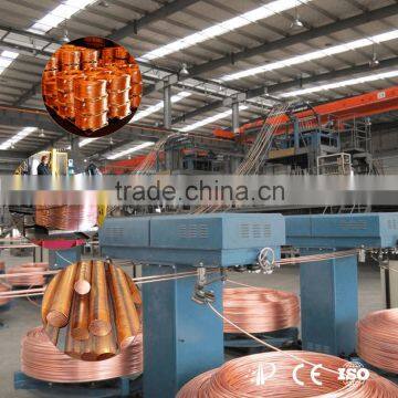 Copper rod upcasting machine from factory price