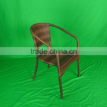 Outdoor Furniture Elegant Leisure Aluminum Rattan Wicker Coffee Garden Chair YC021R photo-2