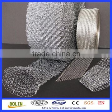 Surprising Quality!!!!!titanium gas-liquid filter mesh/metal knitted wire mesh(Supplier)