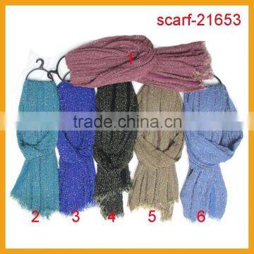 Newest Fashion Woman's Scarf Solid Viscose Scarf