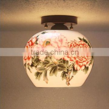 Chinese style wood crafts mode led living room ceiling lighting