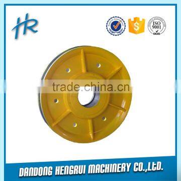 2 years warranty with ISO and OEM&ODM from factory cast iron pulley wheel