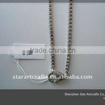 YN012fashion 316l stainless steel box chains