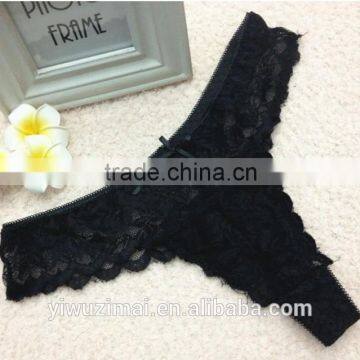 Hot Sexy Women Lace Transparent G-string
