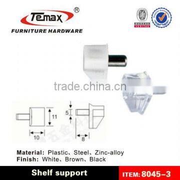 Hardware chinas cheap Furniture cabinet shelf pin 8045-3