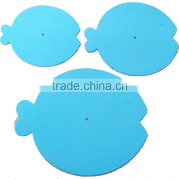 cute fish shaped silicone lid for cup