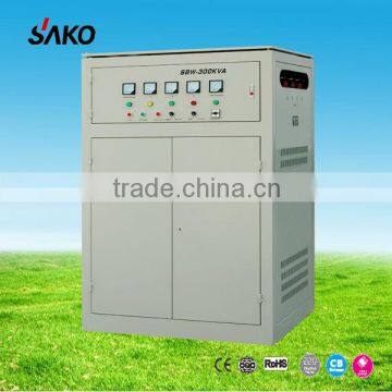 Yueqing 300KVA three phases home voltage stabilizer price