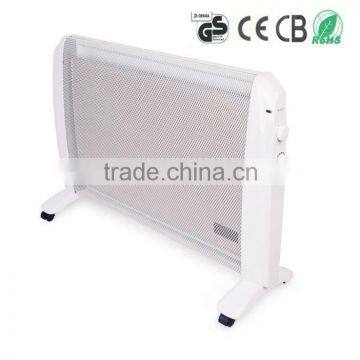 Wall mounted panel infrared radiation heater with IP24,overheat protection,tip-over protection,adjustable thermostat