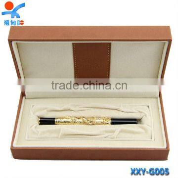 high-grade embossing fountain pen with box for business gift