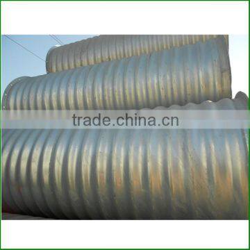 Applying for storm water screw corrugated steel pipes