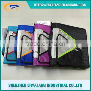 Cheap Wholesale Ring Binder Document Folder Zipper Folder A5 A6