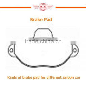 front axle brake pad applicable for FIAT SEICENTO saloon car