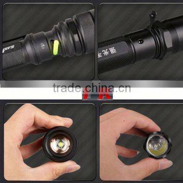 S16 Waterproof Rechargeable Zoom Dimmer High Power Hunting Torch photo-3