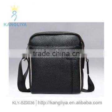 2015 Spring Cross Body Bag Mens Leather Sling Shoulder Handbags