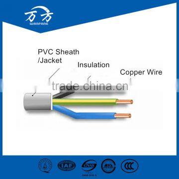 Low Voltage pvc electric wire 3x4mm2