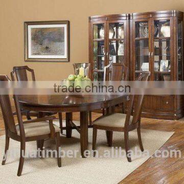 Best price solid wood dining table simple design hot sale factory prices