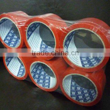 BOPP Red color sticky tape