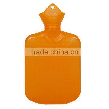 High Quality Baby PVC Warm Water Bottle Classic Orange Anti-scald Safe photo-2