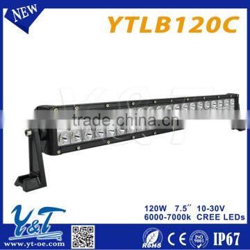 Alu firm bracket high power 120w led light bar