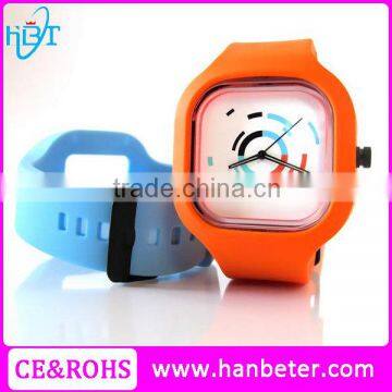 New year gift watch wholesale jelly watch high-end watch customize with logo print