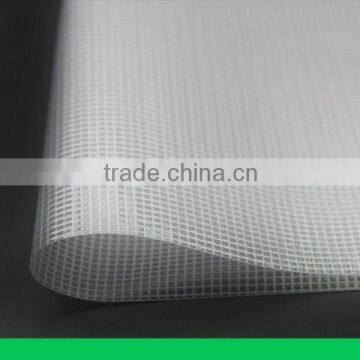 used for Document bags and folders,cold-resistant PVC Transparent mesh fabric