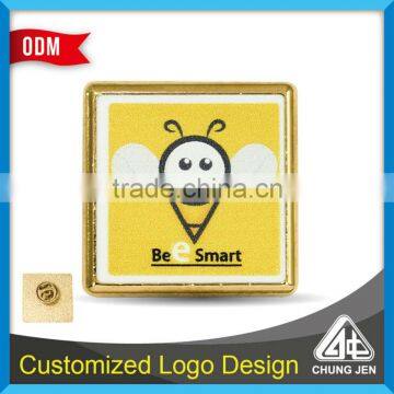 Metal Enamel Custom Made Lapel Pins With Metal Logo Print photo-2