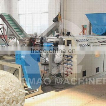 Double-ranks Recycling and Granulating Machine