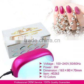 2015 Wholesale 9W LED Nail Lamp, 9W LED Nail Light for Gel Nails Curing photo-4