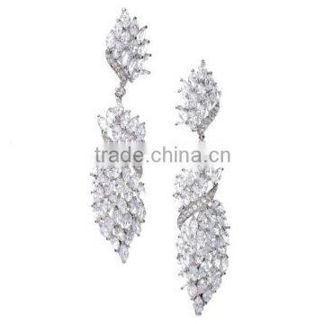 YAMINI STATEMENT CHANDELIER EARRINGS WEDDING JEWELRY BRIDAL JEWELRY