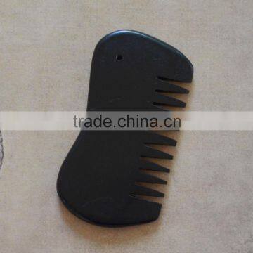 black nephrite bianshi comb