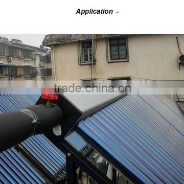 vacuum tube pressurized solar collector