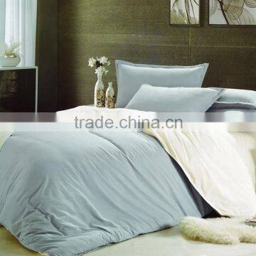 Wholesale solid color cheap duvet covers set