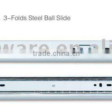 Hot Sale ! ZY:3-Fold Steel Ball Drawer Slide photo-5