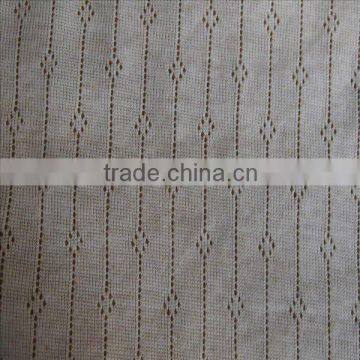 Cotton Jacquard Rib Knitting Textile Fabric